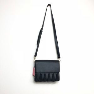 Black Crossbody with fringe detail